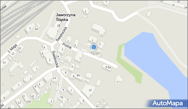 Jaworzyna Śląska, Polna, 11, mapa Jaworzyna Śląska