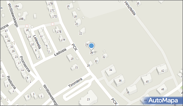 Jelenia Góra, Polskiego Czerwonego Krzyża, 26, mapa Jelenia Góra