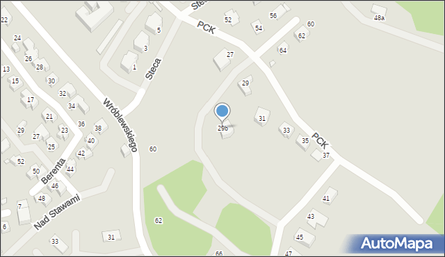 Jelenia Góra, Polskiego Czerwonego Krzyża, 29b, mapa Jelenia Góra