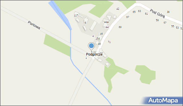 Kamień, Portowa, 2, mapa Kamień