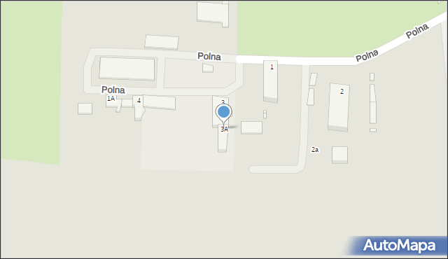 Kamień Pomorski, Polna, 3A, mapa Kamień Pomorski