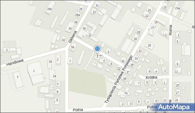 Kamieniec, Powstańców Wielkopolskich, 2, mapa Kamieniec