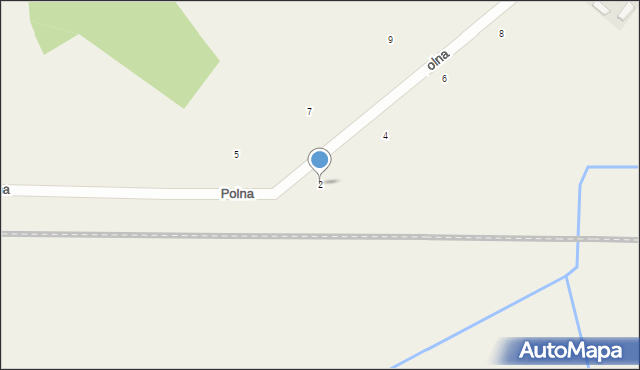 Kamionka, Polna, 2, mapa Kamionka