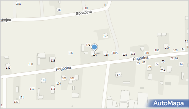 Karczmiska Pierwsze, Pogodna, 120, mapa Karczmiska Pierwsze