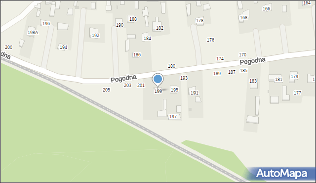 Karczmiska Pierwsze, Pogodna, 199, mapa Karczmiska Pierwsze