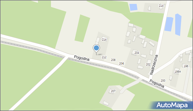 Karczmiska Pierwsze, Pogodna, 214, mapa Karczmiska Pierwsze