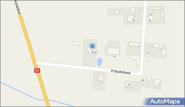 Karlin, Południowa, 7, mapa Karlin