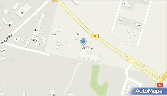 Karpicko, Poznańska, 22, mapa Karpicko