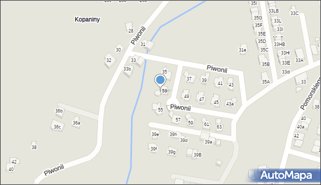 Katowice, Pomorskiego Rafała, 37f, mapa Katowic