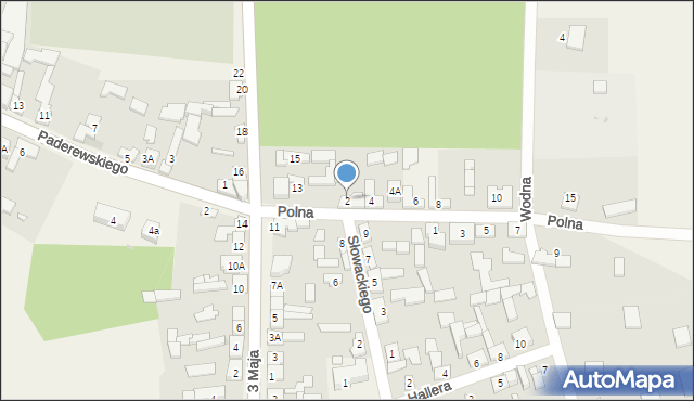 Kazimierz, Polna, 2, mapa Kazimierz