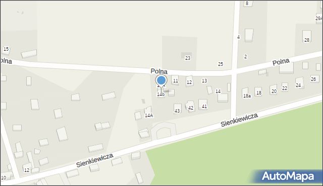 Kazimierz, Polna, 9A, mapa Kazimierz