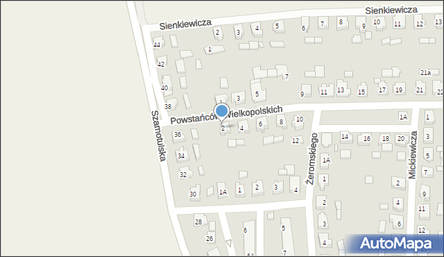 Kaźmierz, Powstańców Wielkopolskich, 2, mapa Kaźmierz