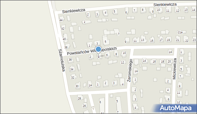 Kaźmierz, Powstańców Wielkopolskich, 4, mapa Kaźmierz