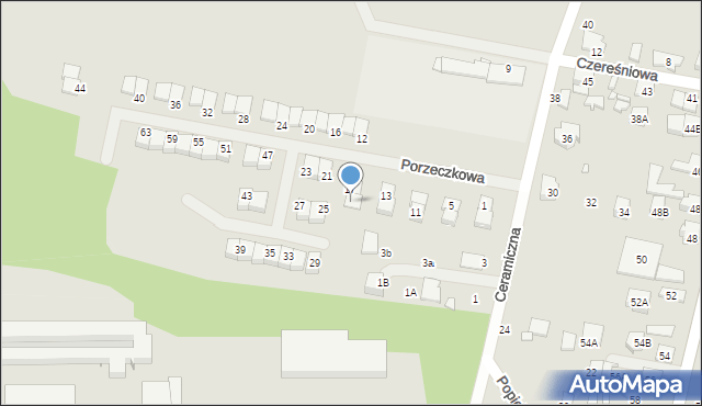 Kobyłka, Porzeczkowa, 19, mapa Kobyłka