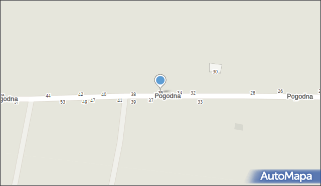 Kock, Pogodna, 36, mapa Kock