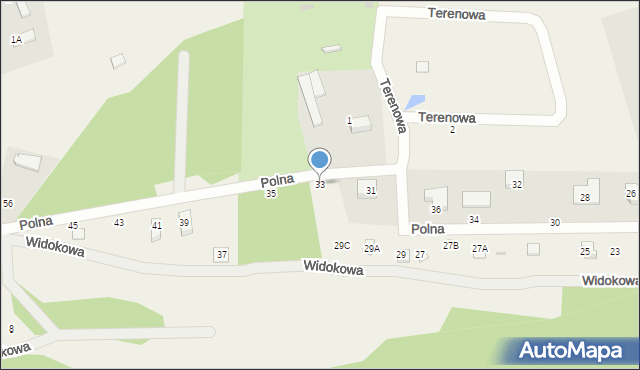 Koleczkowo, Polna, 33, mapa Koleczkowo