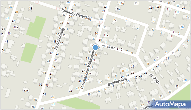 Koluszki, Powstańców Wielkopolskich, 19, mapa Koluszki