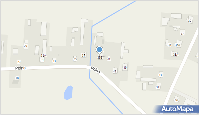 Komarówka Podlaska, Polna, 39B, mapa Komarówka Podlaska