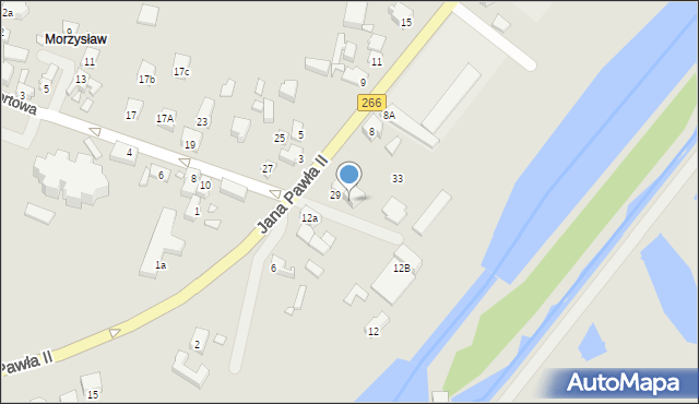 Konin, Portowa, 31, mapa Konina