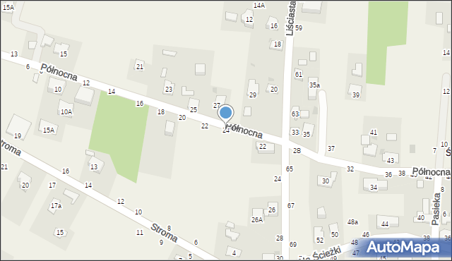 Koszyce Wielkie, Północna, 24, mapa Koszyce Wielkie