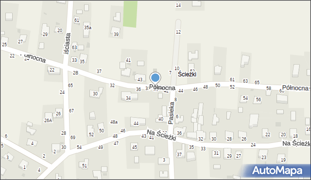 Koszyce Wielkie, Północna, 40, mapa Koszyce Wielkie