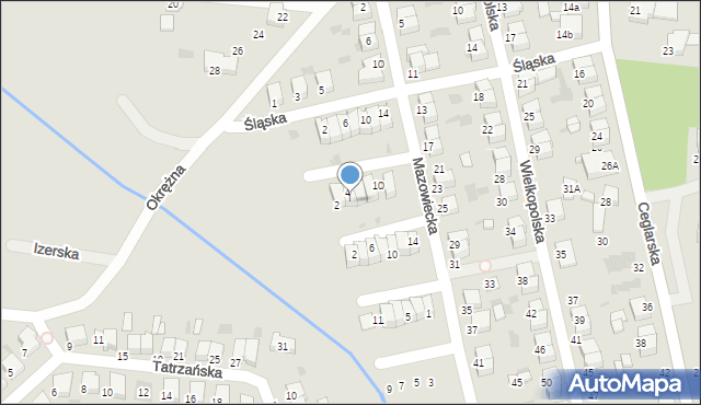 Krotoszyn, Pomorska, 6, mapa Krotoszyna