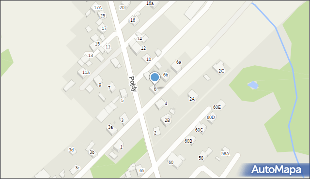 Książenice, Pojdy, ks., 6, mapa Książenice