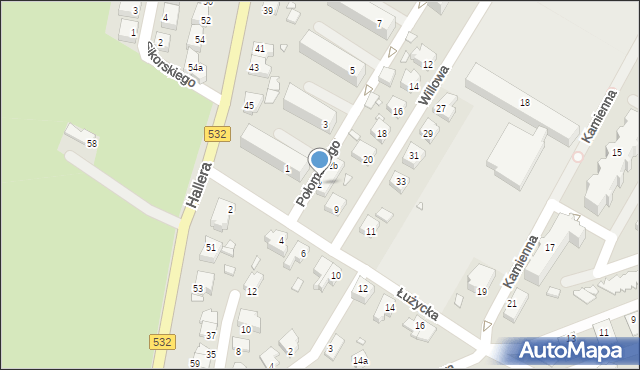 Kwidzyn, Połomskiego Piotra, 2, mapa Kwidzyn