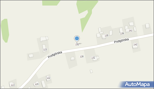 Lgota, Podgórska, 131, mapa Lgota