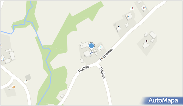 Lgota, Podlas, 27, mapa Lgota