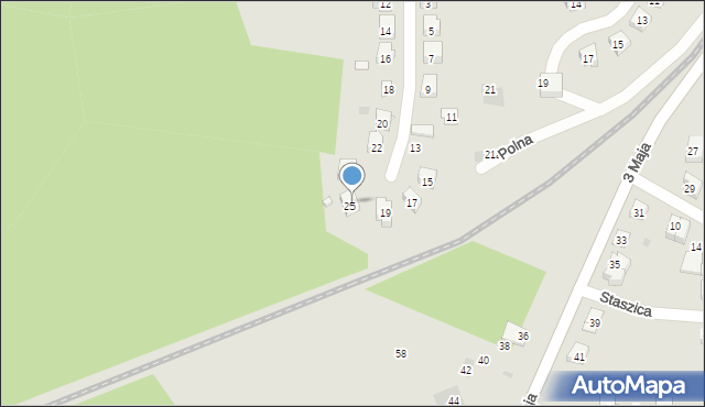 Lidzbark, Podleśna, 26, mapa Lidzbark