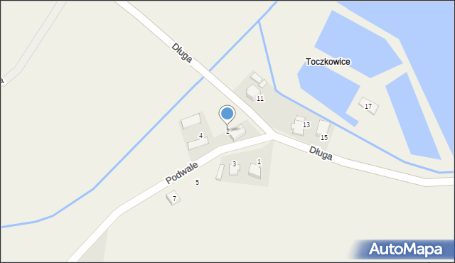 Ligota, Podwale, 2, mapa Ligota