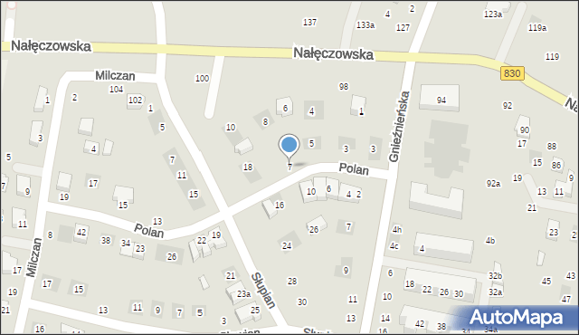 Lublin, Polan, 7, mapa Lublina
