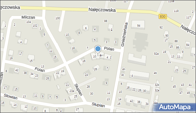 Lublin, Polan, 8, mapa Lublina