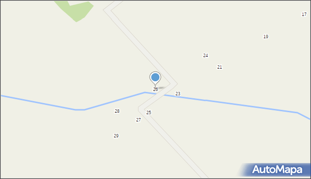 Ludwików, Poranka, 26, mapa Ludwików