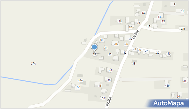 Ludźmierz, Polna, 38, mapa Ludźmierz