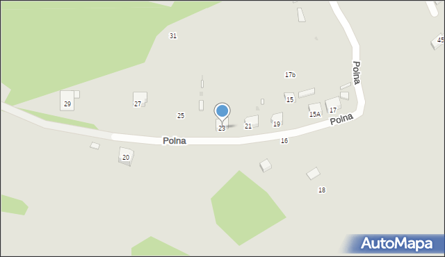 Lwówek Śląski, Polna, 23, mapa Lwówek Śląski