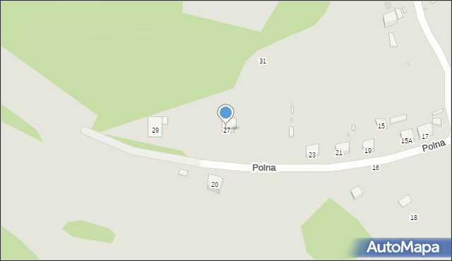 Lwówek Śląski, Polna, 27, mapa Lwówek Śląski