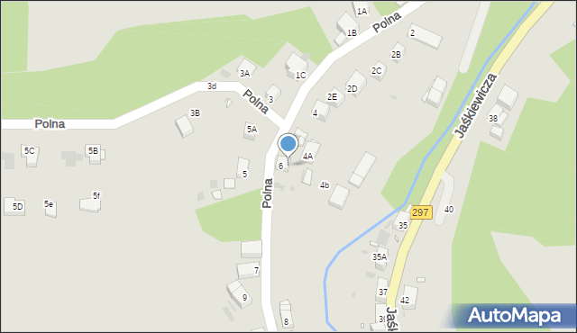 Lwówek Śląski, Polna, 6A, mapa Lwówek Śląski