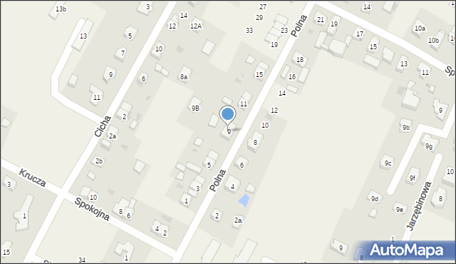 Marcinkowice, Polna, 9, mapa Marcinkowice