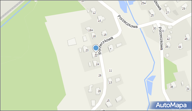 Marklowice, Porzeczkowa, 22, mapa Marklowice