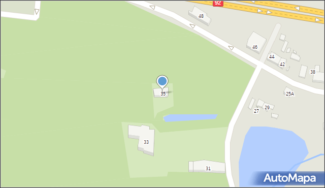 Nekla, Poznańska, 35, mapa Nekla