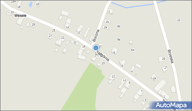 Niemodlin, Podgórna, 17, mapa Niemodlin