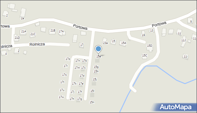 Niepołomice, Portowa, 15e, mapa Niepołomice