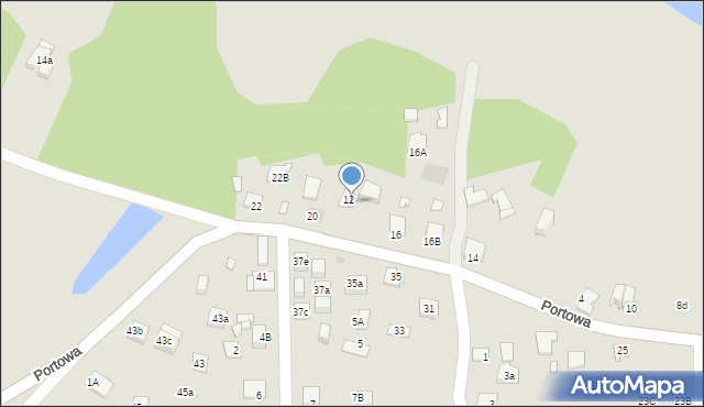 Niepołomice, Portowa, 18, mapa Niepołomice