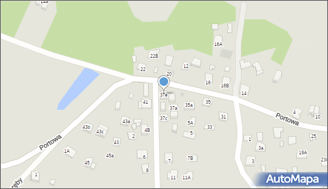 Niepołomice, Portowa, 37e, mapa Niepołomice