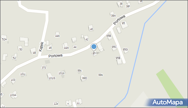 Niepołomice, Portowa, 97, mapa Niepołomice