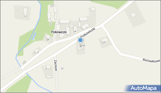 Nowa Kopernia, Polkowiczki, 19, mapa Nowa Kopernia