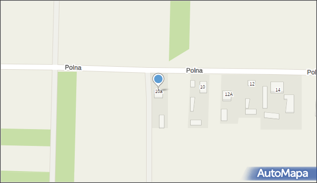 Nowa Osuchowa, Polna, 10a, mapa Nowa Osuchowa