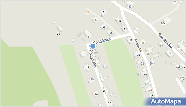 Nowa Ruda, Podgórska, 5, mapa Nowa Ruda